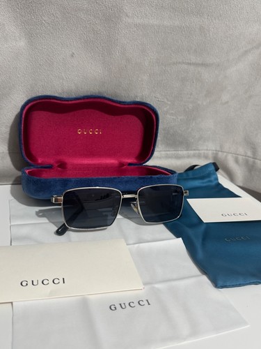 Gucci men sunglasses blue - sunglasses,