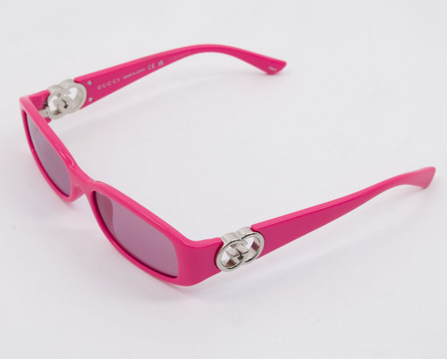 Gucci pink rectangular - gucci,