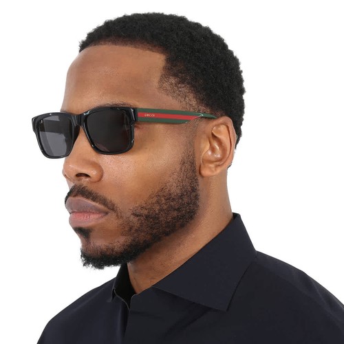 Gucci grey square men - grey,