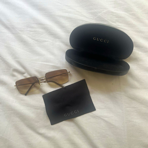 Gucci 1653 rimless square - gucci,