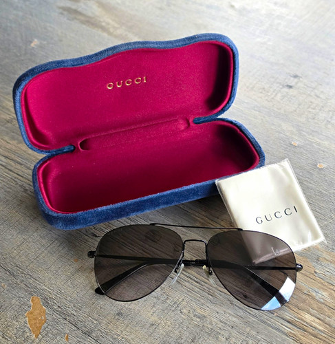 Gucci gg0500s pilot sunglasses - gucci,