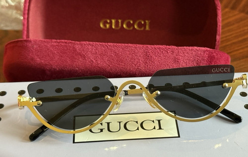 Gucci rimless cat - rimless,