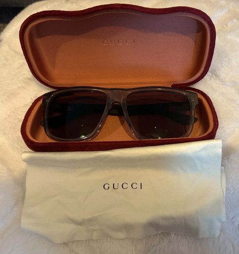 Authentic gucci gg0010s grey - gg0010s,
